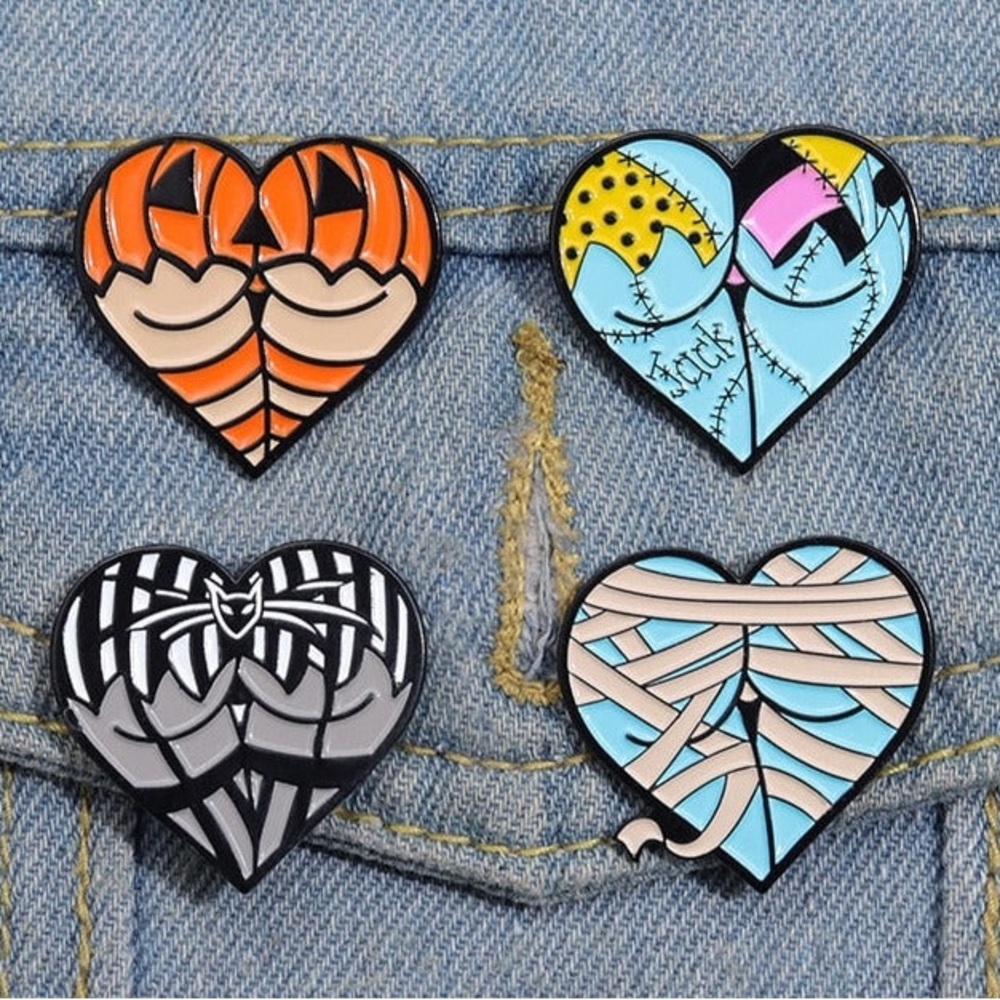 Halloween Booty Pins